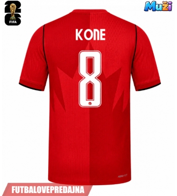 Lacne Muži Futbalové dres Kanada Ismael Kone #8 MS 2026 Krátky Rukáv - Domáci
